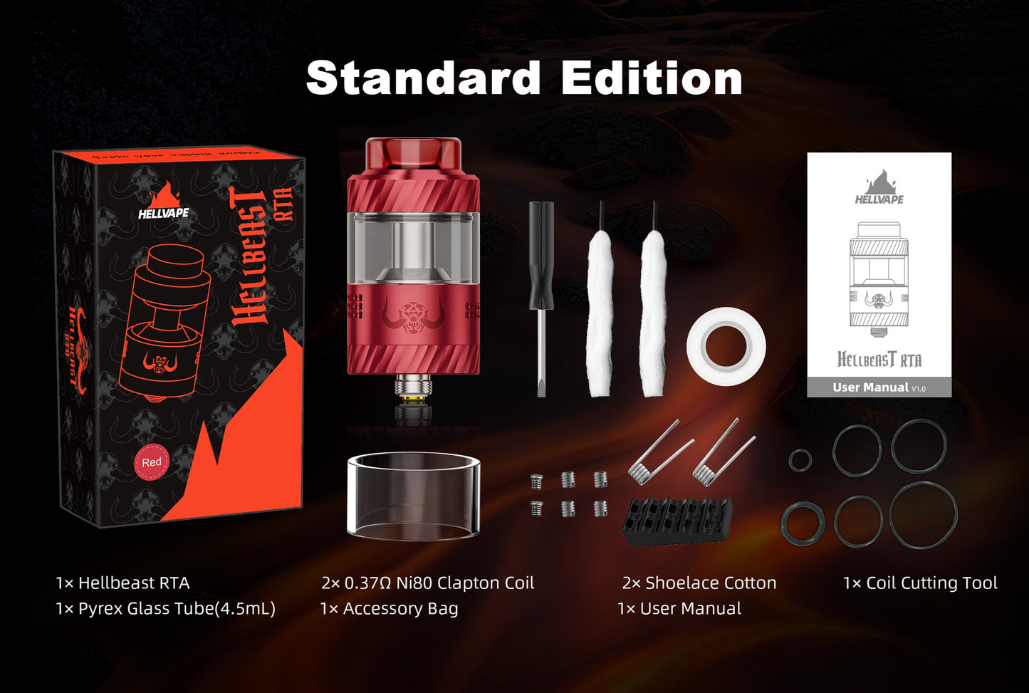 HELLBEAST RTA - HELLVAPE