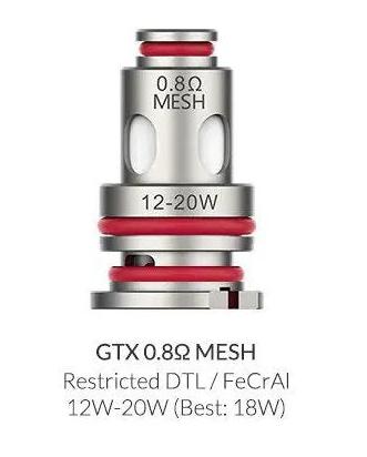 RESISTENCIAS GTX - VAPORESSO