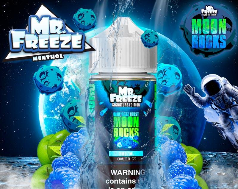 BLUE RAZZ FROST MOON ROCKS - MR. FREEZE - 70ML