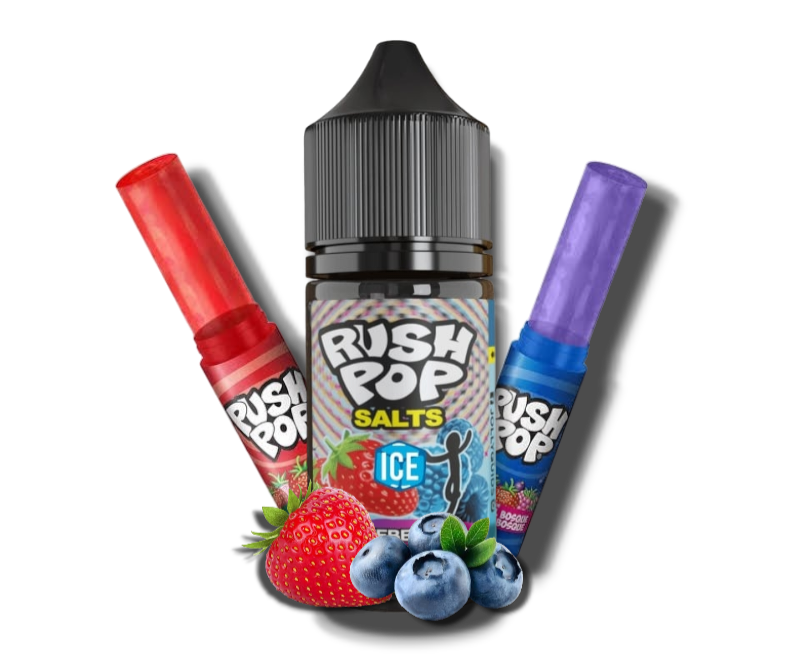 RUSH POP BLUEBERRY FRESA ICE - JOLLYQUIDS - 30ML