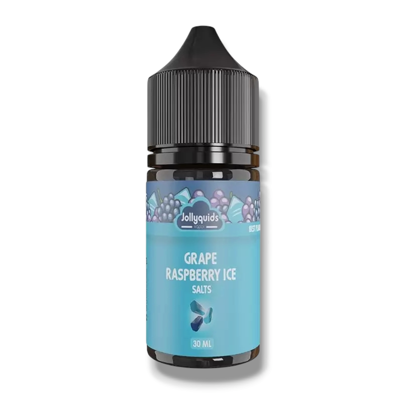 GRAPE RASPBERRY ICE / NIC SALTS 30ML - JOLLYQUIDS