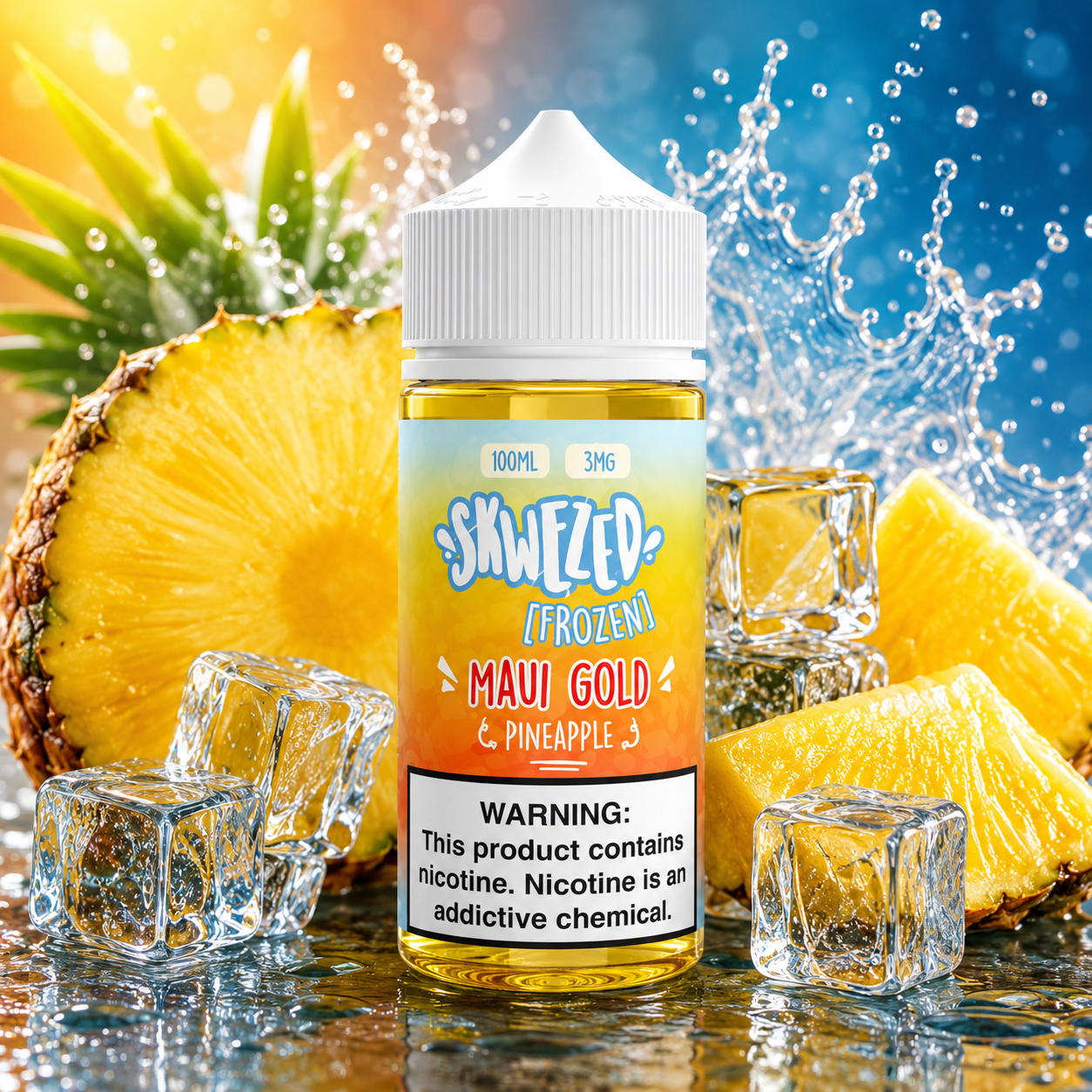 PINEAPPLE FROZEN - SKWEZED - 100ML