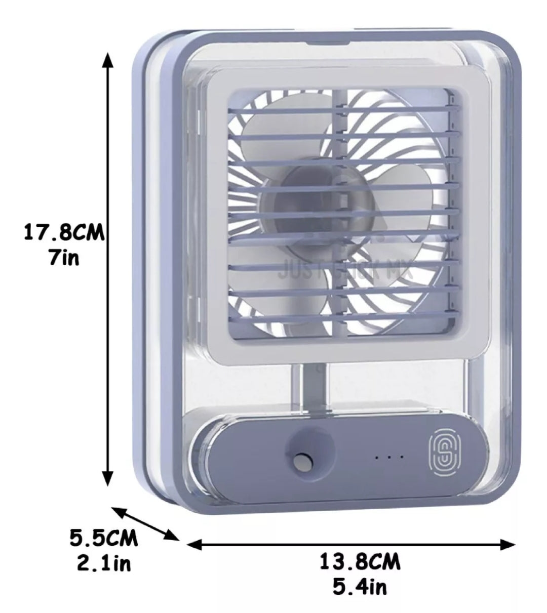 VENTILADOR CON CON VAPOR (HUMIDIFICADOR)