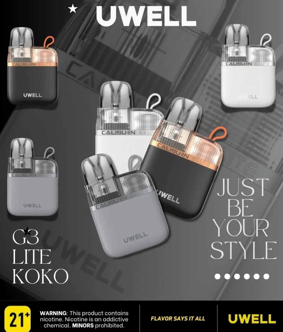 CALIBURN G3 LITE KOKO - UWELL