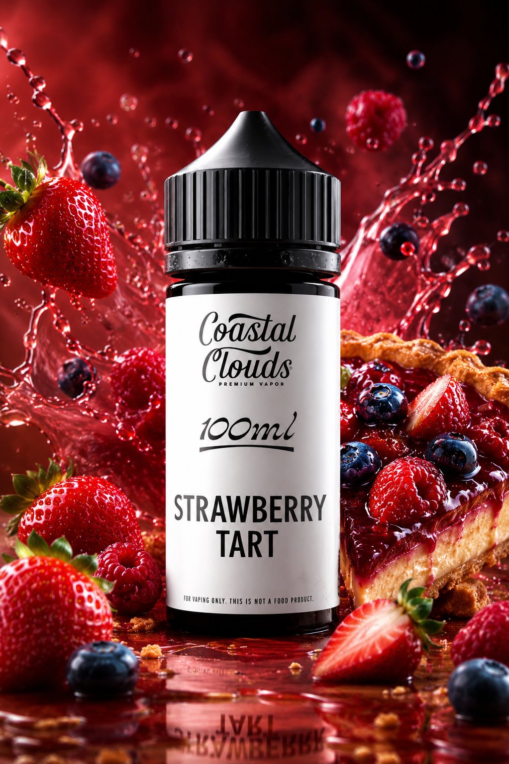 STRAWBERRY TART - COASTAL CLOUDS - 100ML