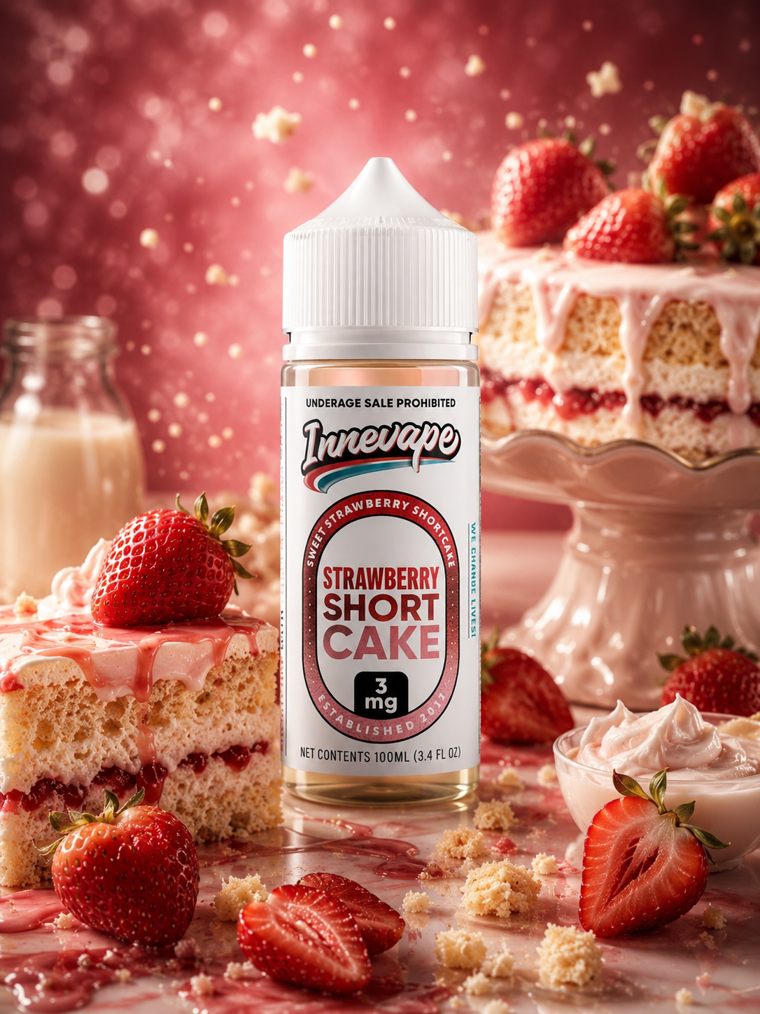 STRAWBERRY SHORTCAKE - INNEVAPE - 100ML
