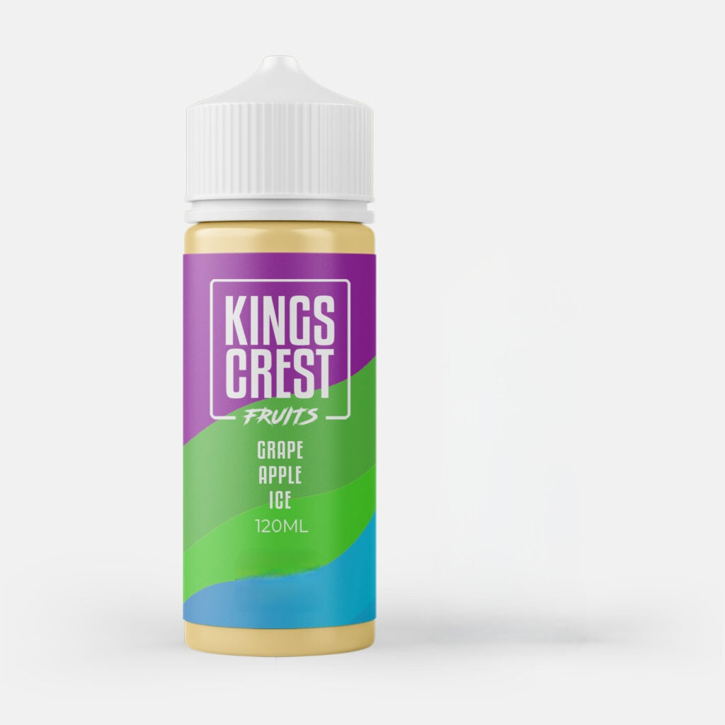 GRAPE APPLE ICE - KINGS CREST FRUITS - 120ML