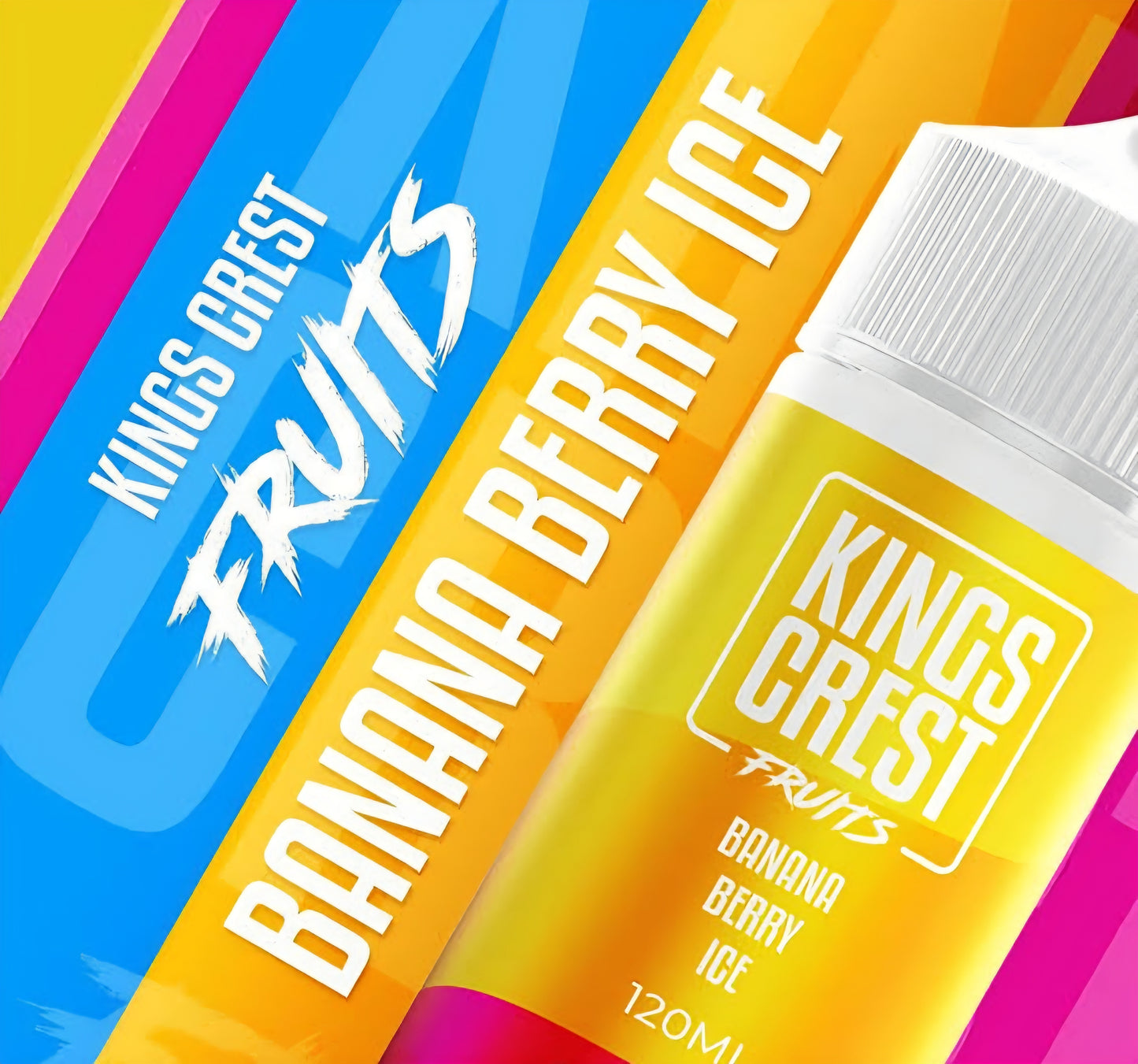 BANANA BERRY ICE - KINGS CREST FRUITS - 120ML