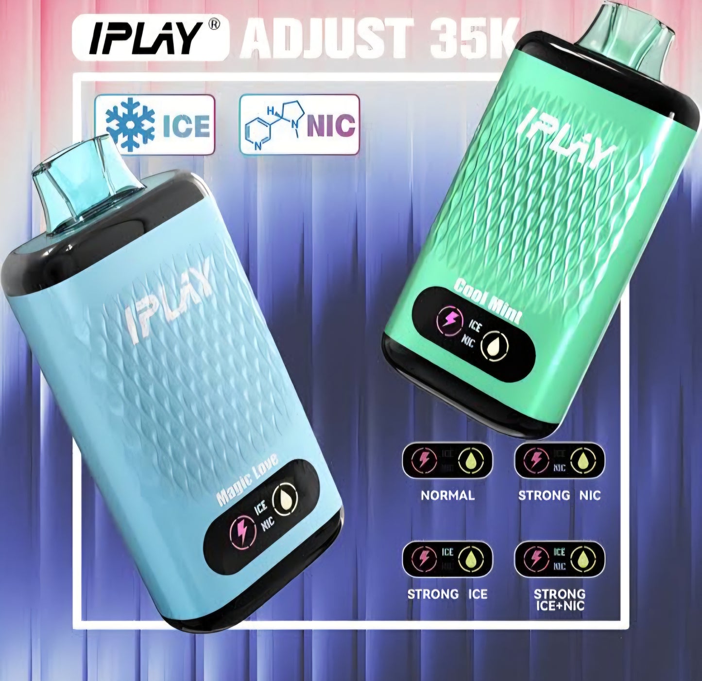 IPLAY ADJUST 35,000 (CONTROL DE NICOTINA)