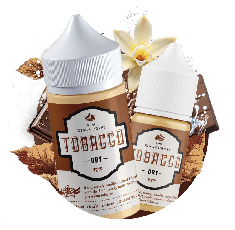 TOBACCO DRY / NIC SALTS 30ML - KINGS CREST