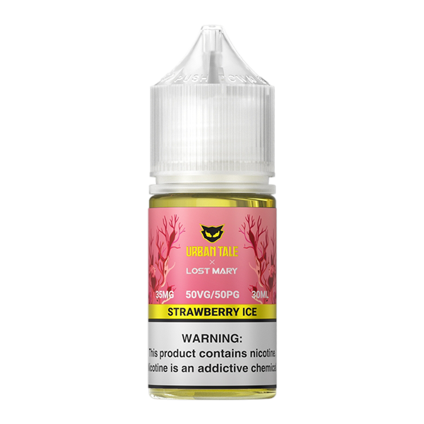 STRAWBERRY ICE / NIC SALTS 30ML - URBAN TALE (LOST MARY)