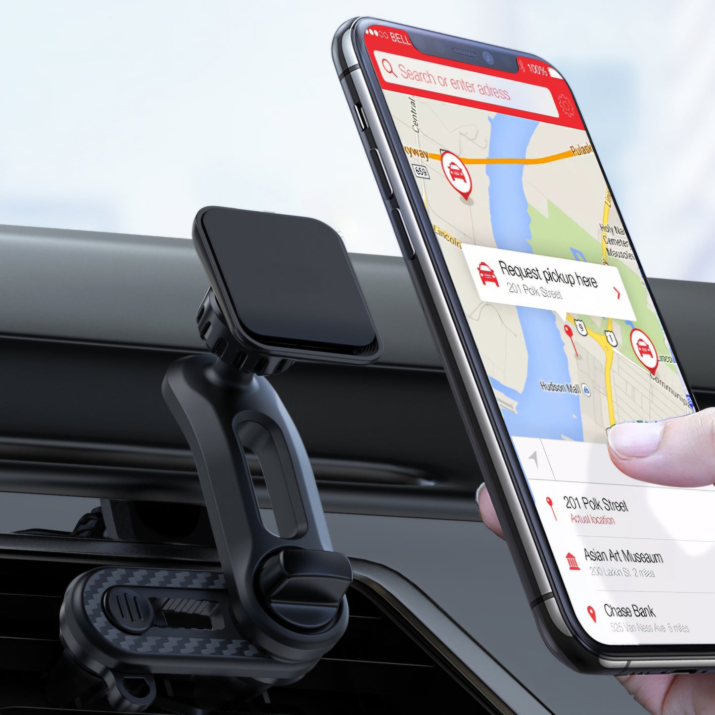 SOPORTE DE CELULAR (PARA AUTO)