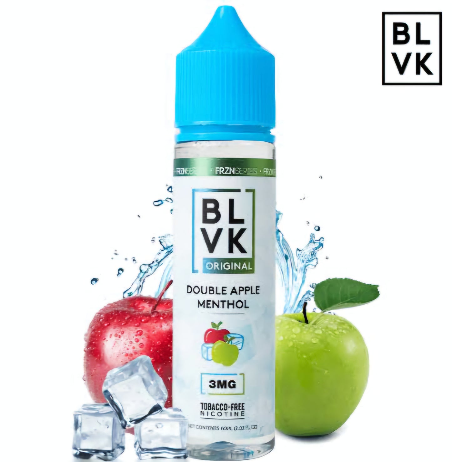 DOUBLE APPLE MENTHOL - BLVK - 60ML