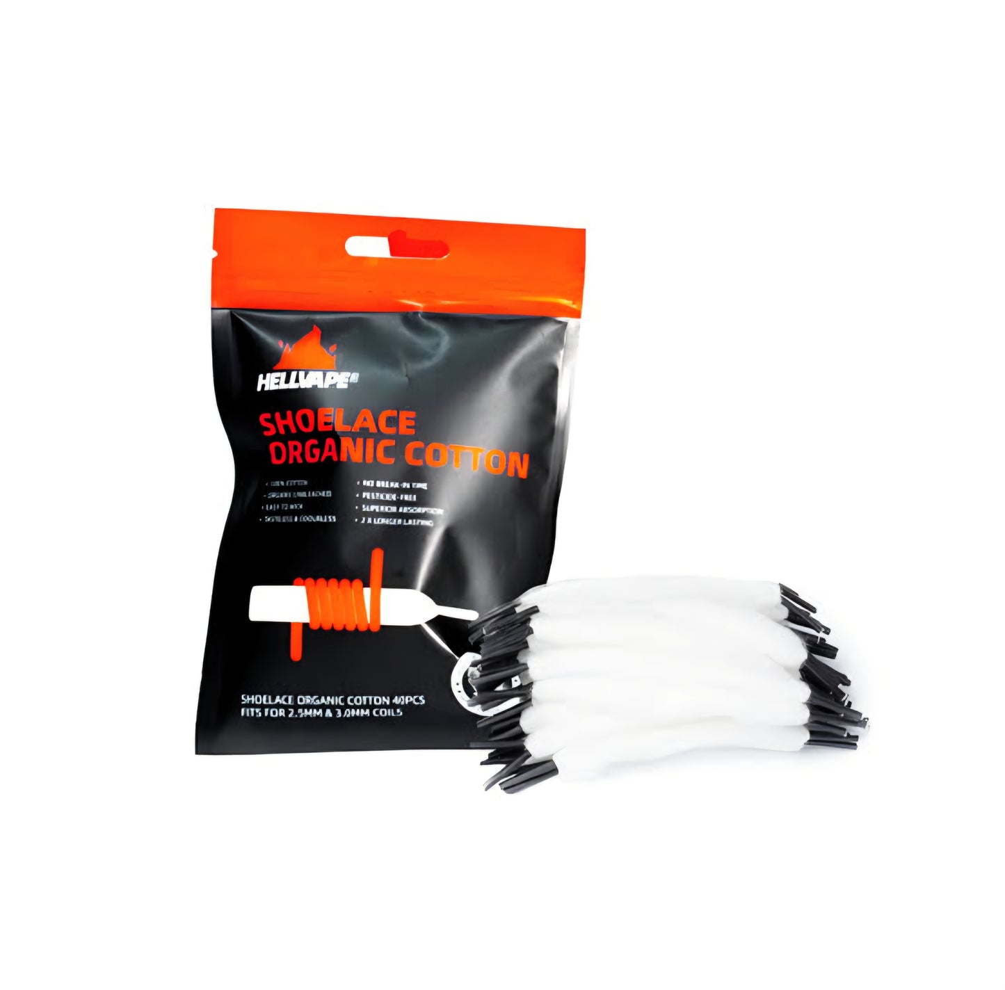 CORDONES DE ALGODÓN - HELLVAPE (20pz)