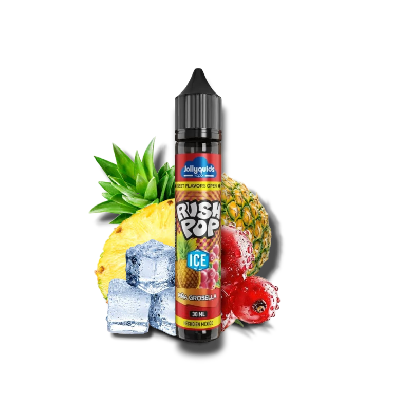 RUSH POP PIÑA GROSELLA ICE - JOLLYQUIDS - 30ML