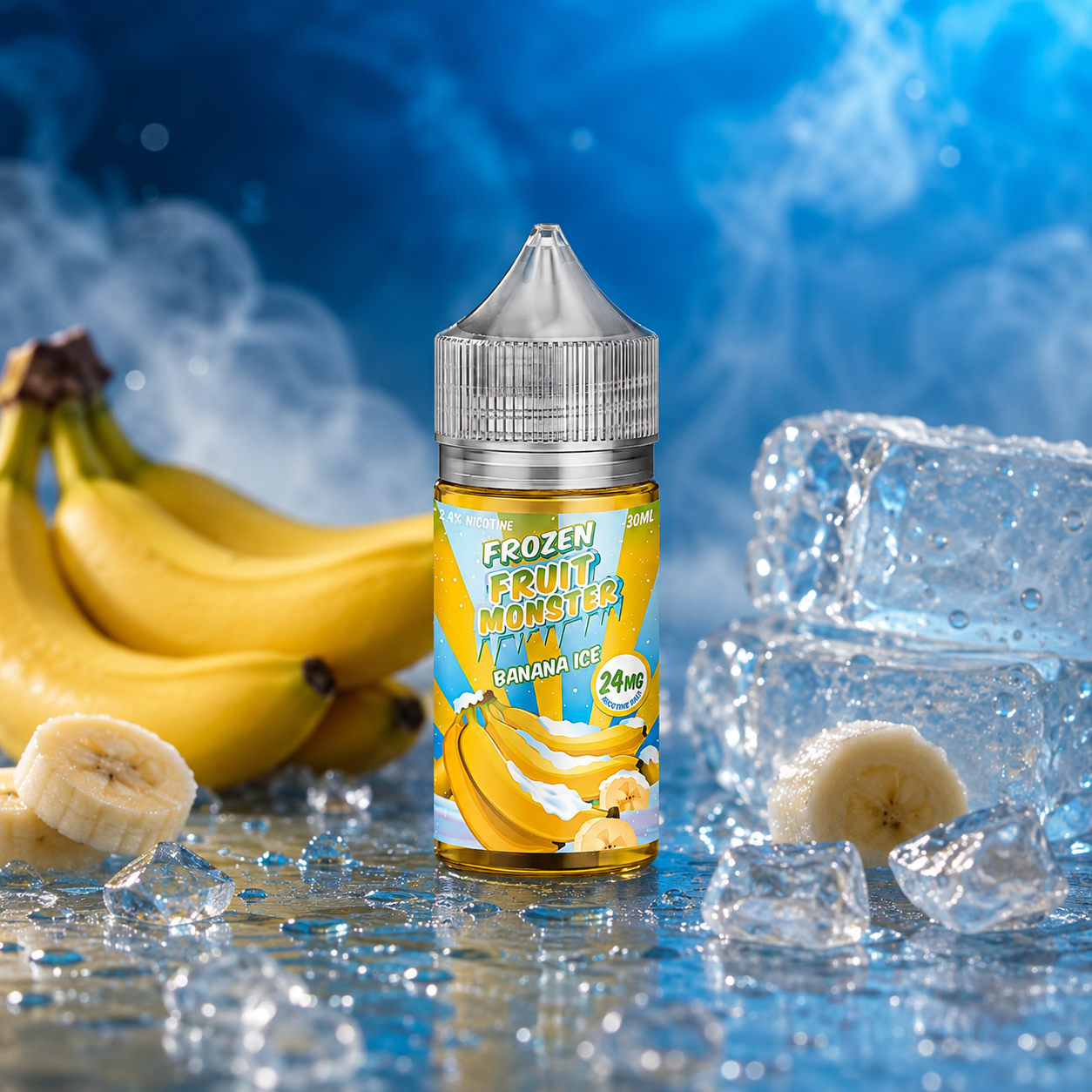 BANANA ICE / NIC SALTS 30ML - MONSTER FRUIT FROZEN
