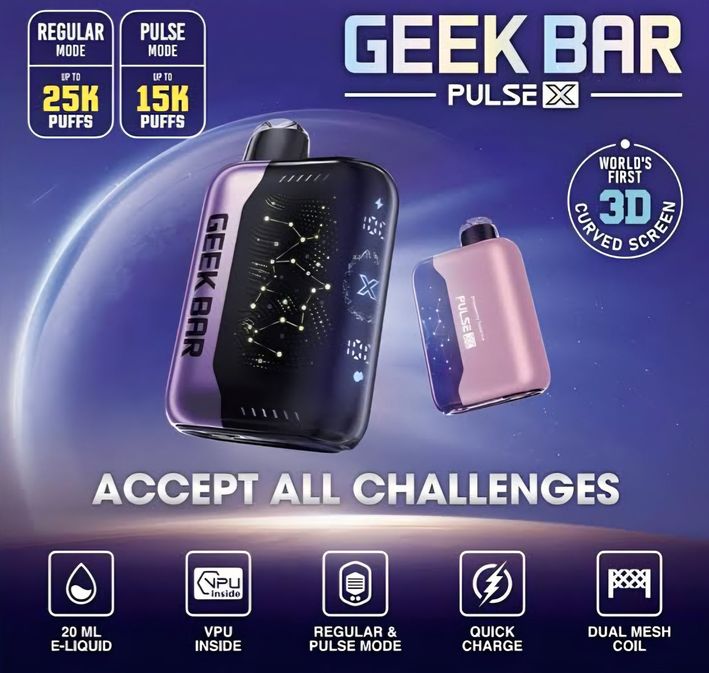 GEEK BAR PULSE X 25,000