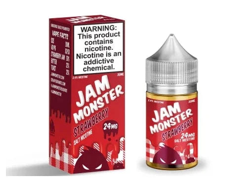 STRAWBERRY / NIC SALTS 30ML - MONSTER JAM (PROMO)