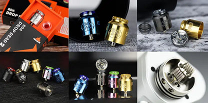 ATOMIZADOR DROP DEAD 2 RDA - HELLVAPE