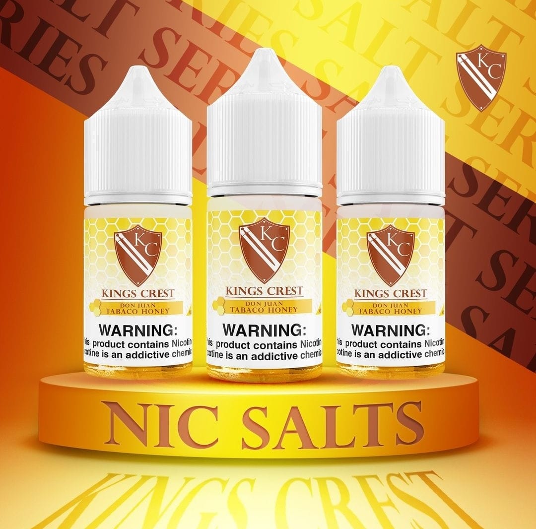 DON JUAN TABACO HONEY / NIC SALTS 30ML - KINGS CREST