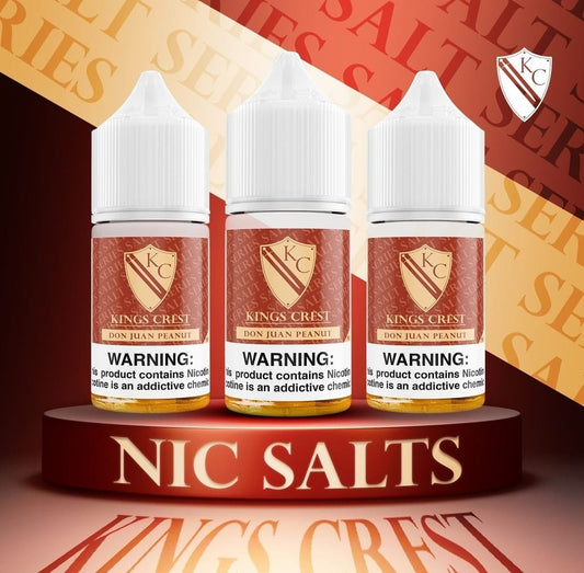 DON JUAN PEANUT / NIC SALTS 30ML - KINGS CREST (PROMO)