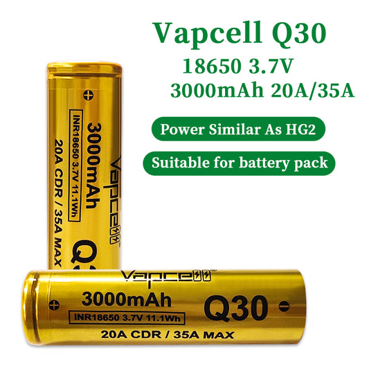 BATERÍA VAPCELL Q30 18650 3000mah 20A/35A