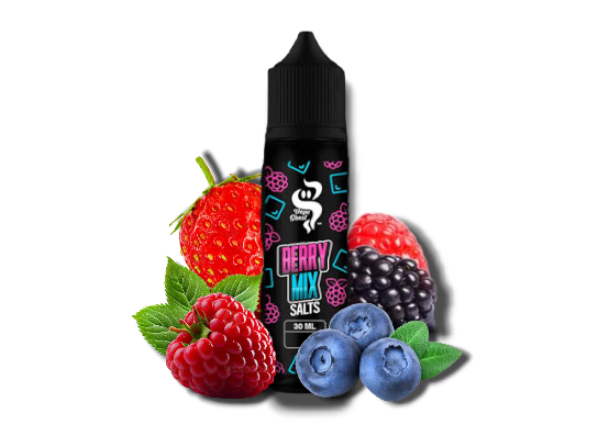 BERRY MIX / NIC SALTS 30ML - VAPE GHOST