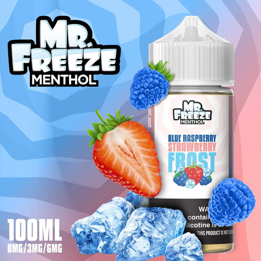 BLUE RASPBERRY STRAWBERRY FROST - MR. FREEZE - 100ML