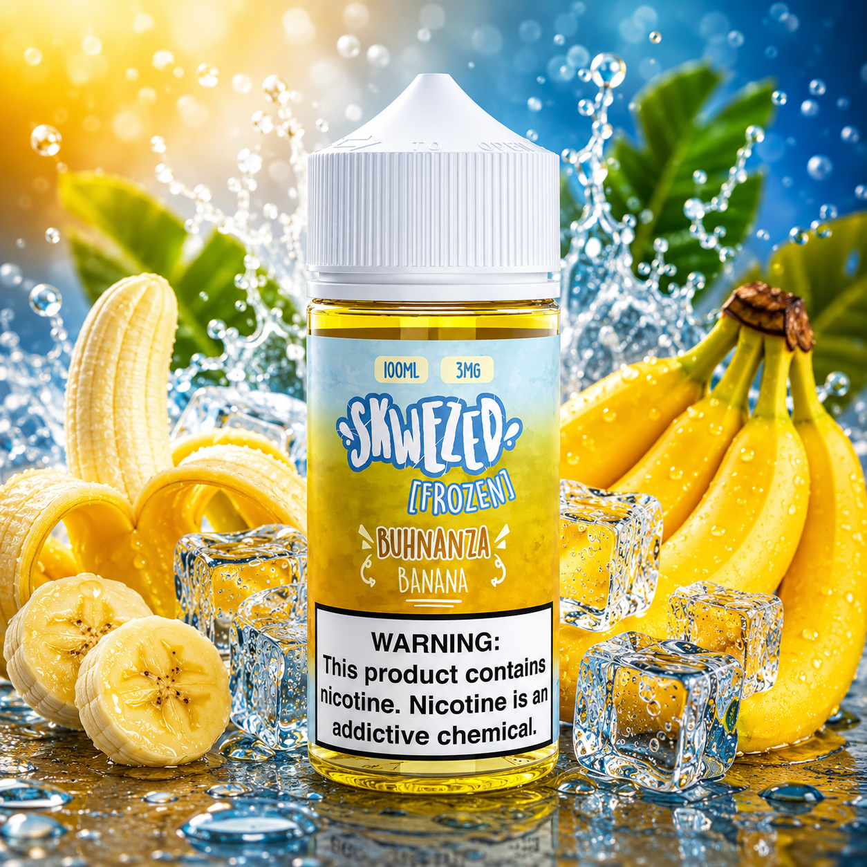 BANANA FROZEN - SKWEZED - 100ML