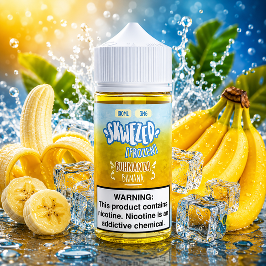 BANANA FROZEN - SKWEZED - 100ML