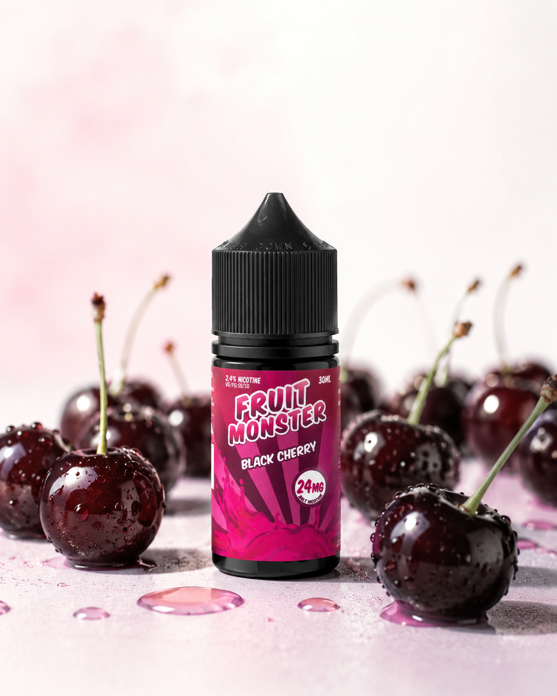 BLACK CHERRY / NIC SALTS 30ML - MONSTER FRUIT