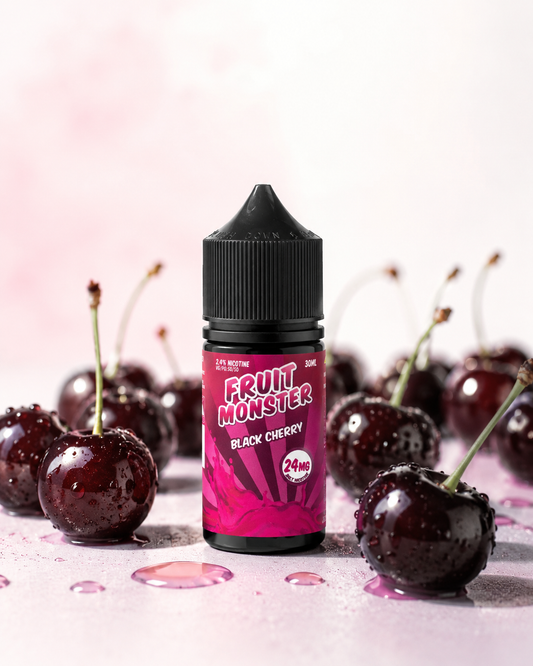 BLACK CHERRY / NIC SALTS 30ML - MONSTER FRUIT