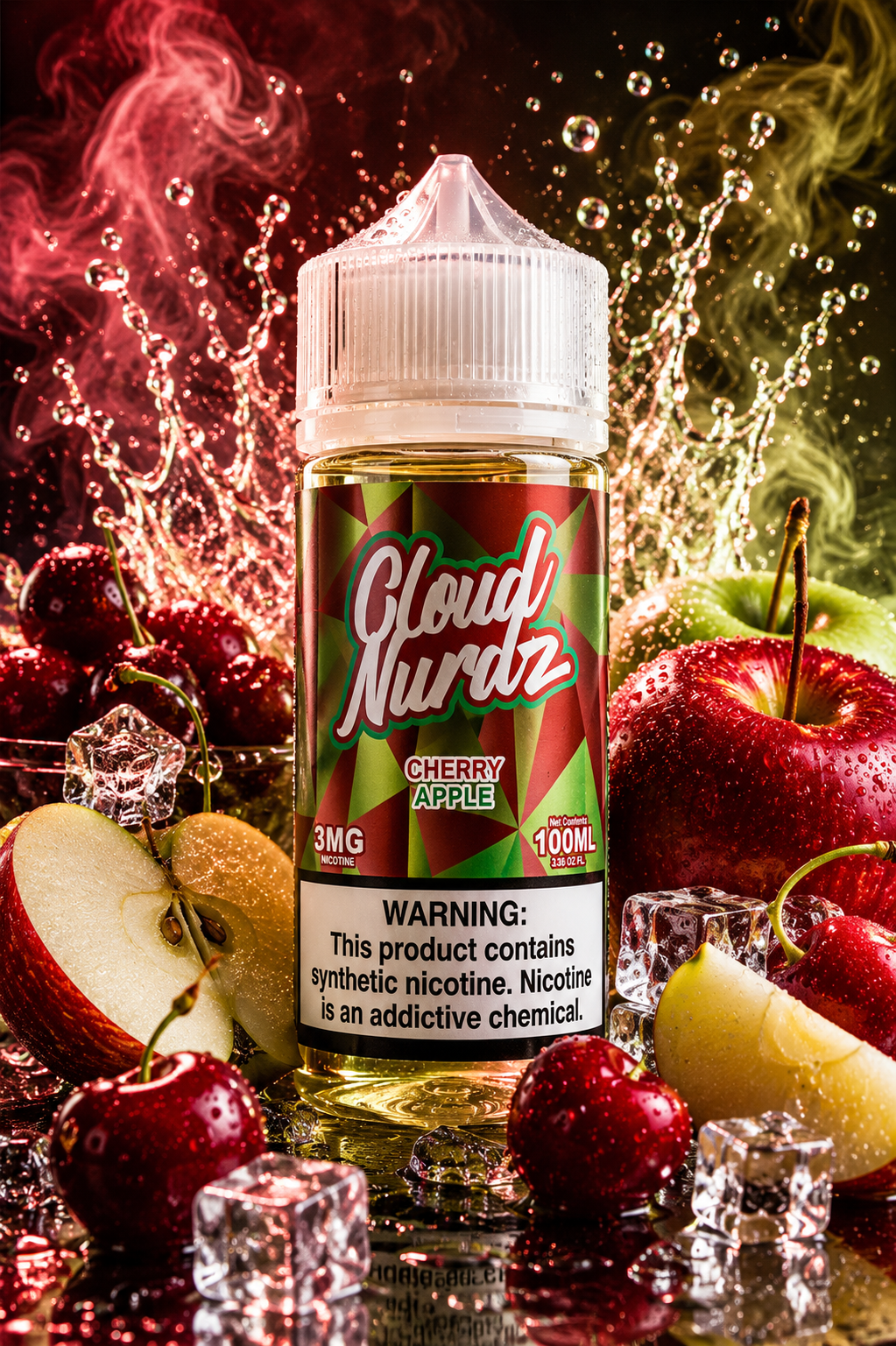 CHERRY APPLE - CLOUD NURDZ - 100ML