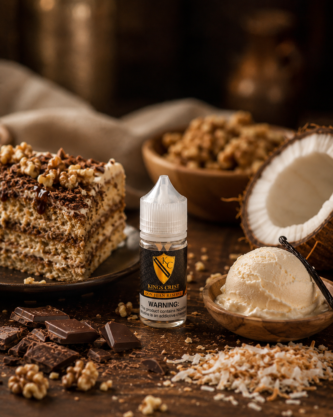 DON JUAN RESERVE / NIC SALTS 30ML - KINGS CREST