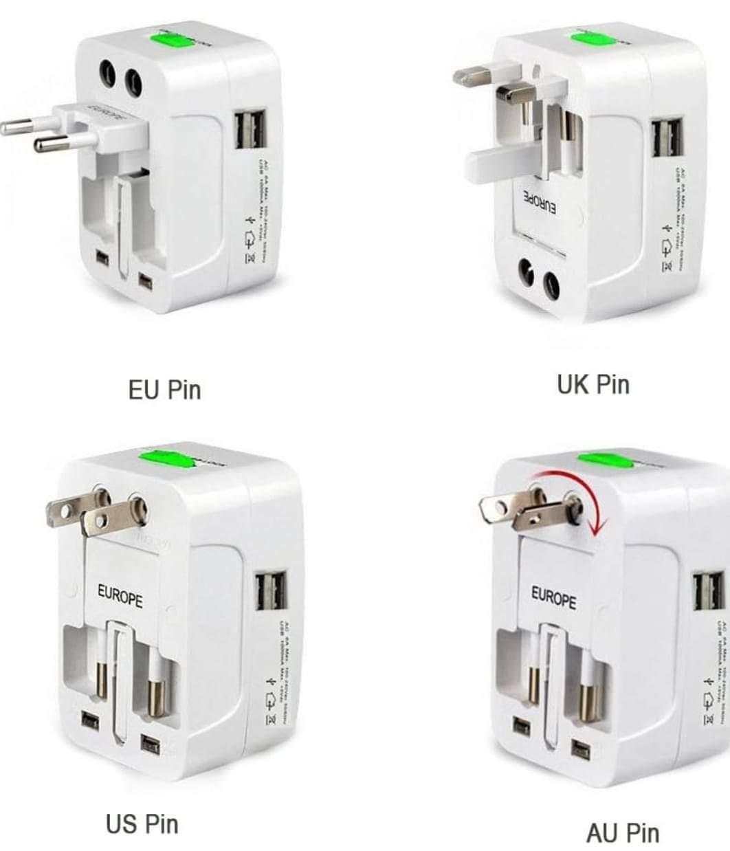 ADAPTADOR DE ENCHUFES UNIVERSAL