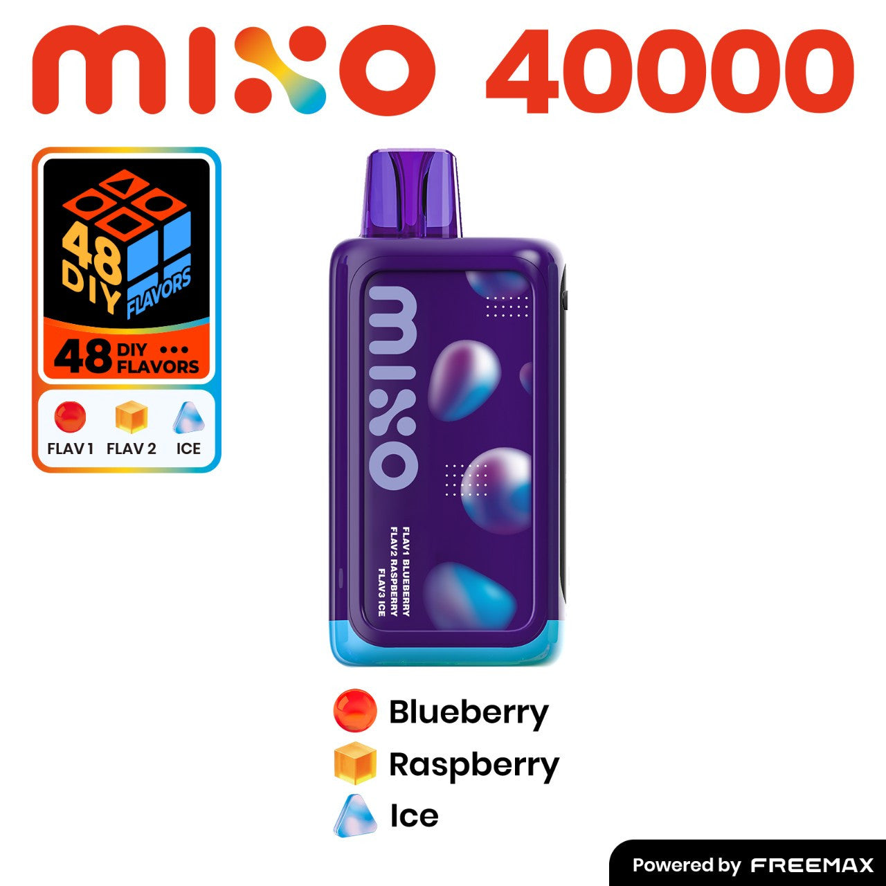MIXO by FREEMAX 40,000 - SABOR 2 EN 1