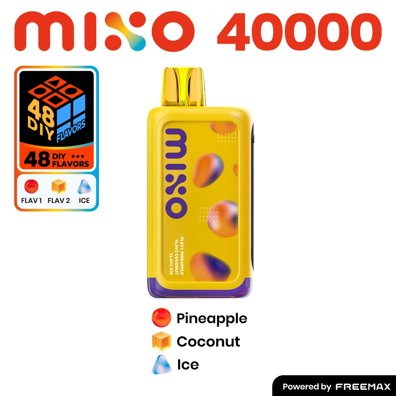 MIXO by FREEMAX 40,000 - SABOR 2 EN 1