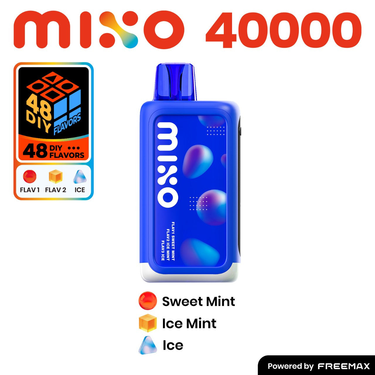 MIXO by FREEMAX 40,000 - SABOR 2 EN 1