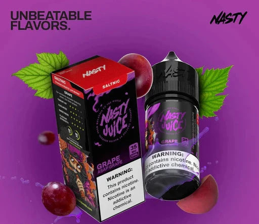 ASAP GRAPE / NIC SALTS 30ML - NASTY