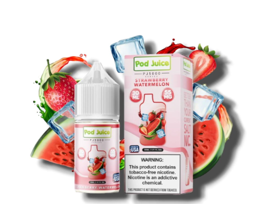 STRAWBERRY WATERMELON / NIC SALTS 30ML - POD JUICE