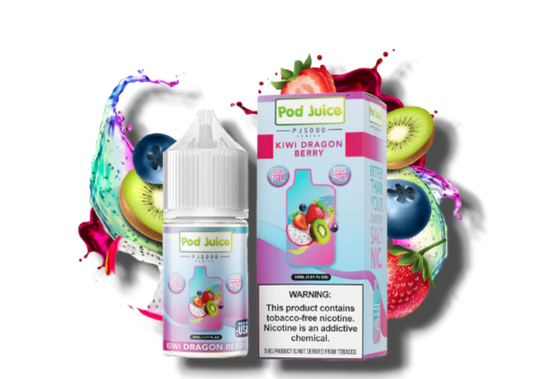 KIWI DRAGON BERRY / NIC SALTS 30ML - POD JUICE