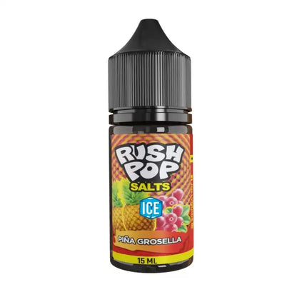 RUSH POP PIÑA GROSELLA ICE / NIC SALTS 30ML - JOLLYQUIDS