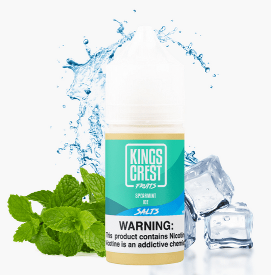 SPEARMINT ICE / NIC SALTS 3OML - KINGS CREST BAR