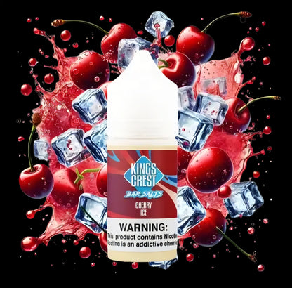 CHERRY ICE / NIC SALTS 3OML - KINGS CREST BAR