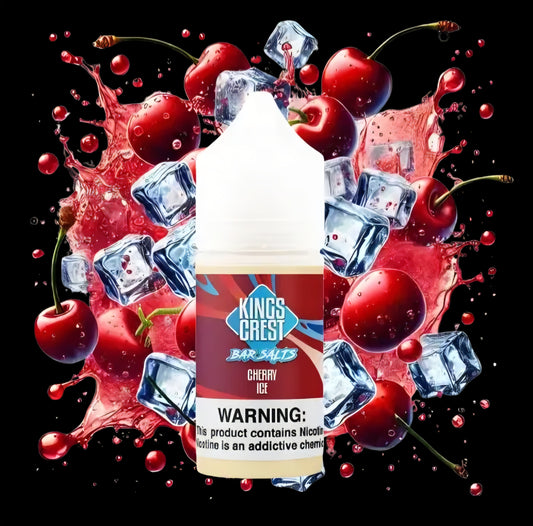 CHERRY ICE / NIC SALTS 3OML - KINGS CREST BAR