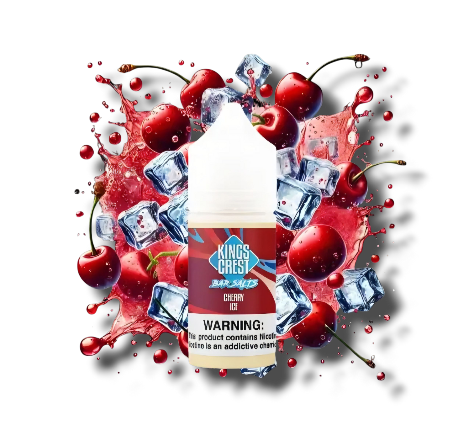 CHERRY ICE / NIC SALTS 3OML - KINGS CREST BAR