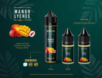 MANGO LYCHEE / NIC SALTS 30ML - APOTHECARIA