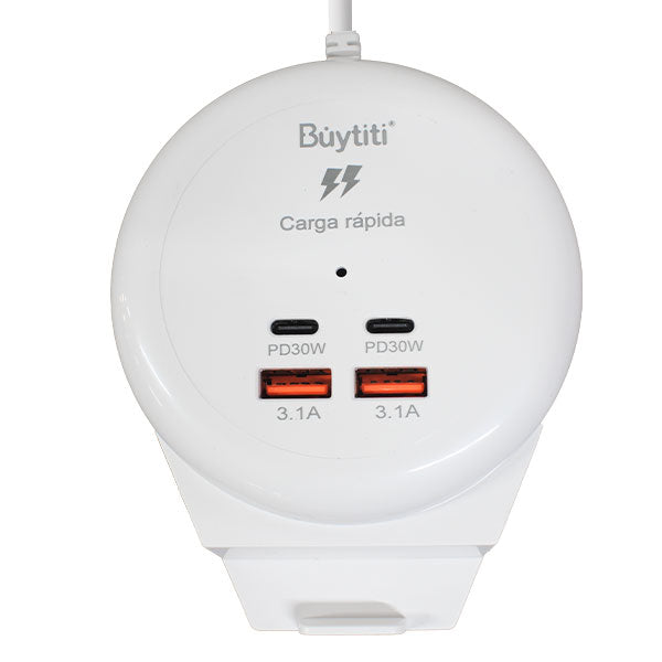 MULTICONTACTO USB/USB-C CON BASE PARA CELULAR