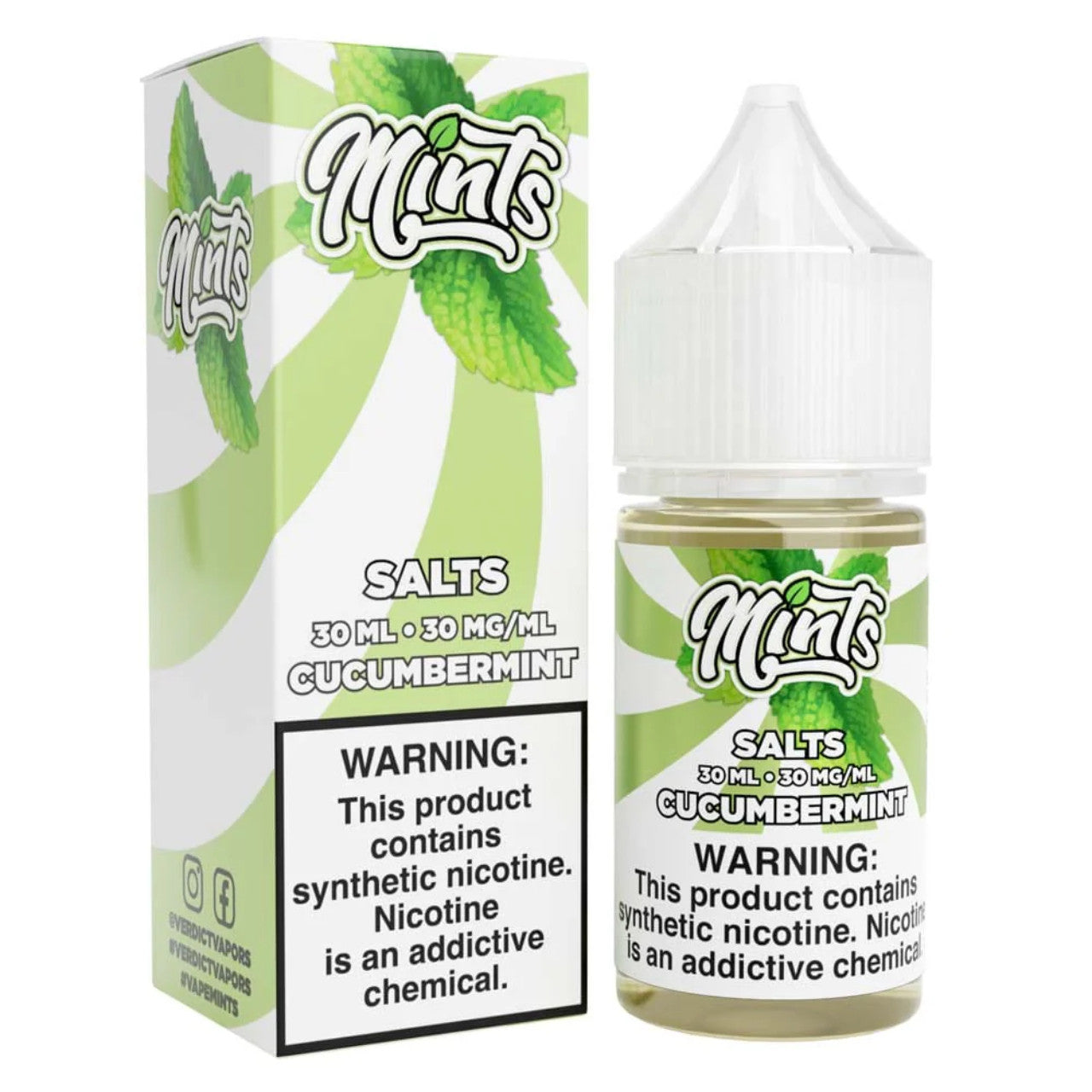 CUCUMBER MINT / NIC SALTS 30ML - MINTS