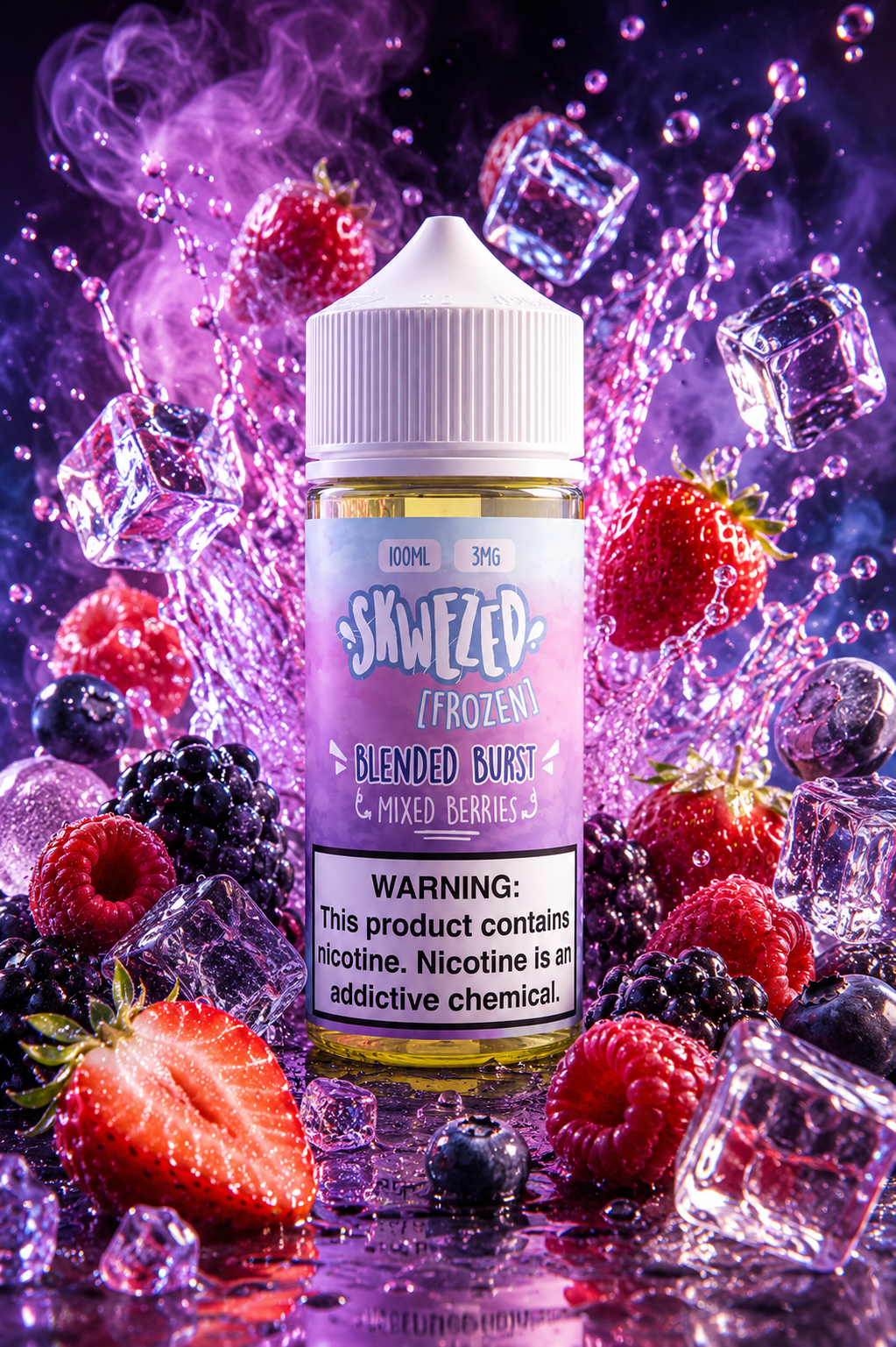 MIXED BERRIES FROZEN - SKWEZED - 100ML